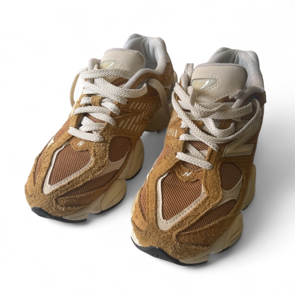 New Balance 9060 Great Plains Calcium Linen U9060HMT 6W, 4.5M Beige Tan - Picture 4 of 13